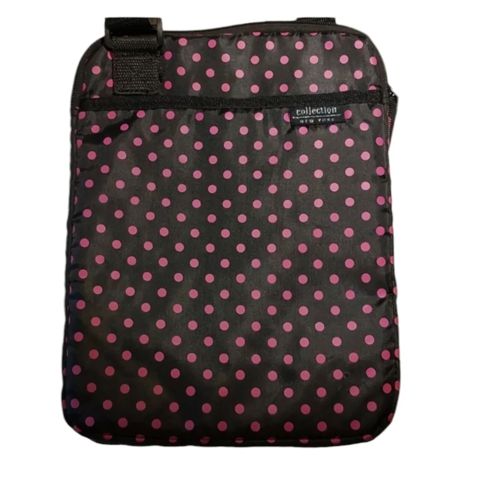 Collection New York Ipad Tablet Padded Travel Bag Polka dot